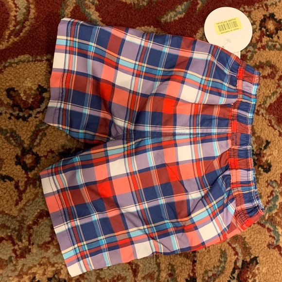 NWT Swim trunks- Edgehill Collection 6-9M - Picture 2 of 3